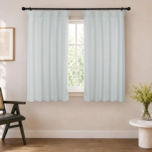 Vista 38 de HPD Half Price Drapes Bellino - Cortinas de oscurecimiento de habitación de 63 pulgadas de largo, para dormitorio y sala de estar (1 panel), 50