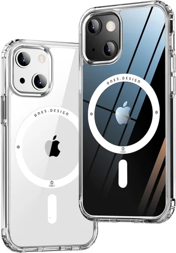 Vista 39 de ONES Funda delgada transparente para iPhone 8 Plus/7 Plus, PC + TPU híbrido, protección contra caídas de grado militar [antiamarillamiento], funda