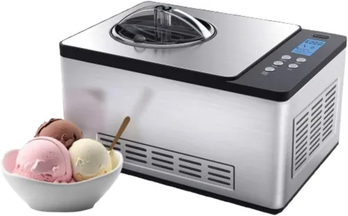 Vista 10 de Whynter ICR-300SS Máquina de helado laminada de acero inoxidable de 0,5 cuartos de galón con compresor