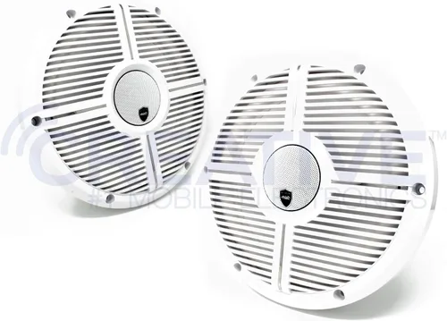Vista 10 de Wet Sounds REVO CX-10 XS-W-SS alto rendimiento estilo componente 10" altavoces coaxiales marinos