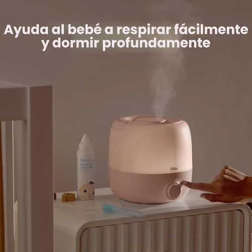 Vista 2 de Frida Humidificador de niebla fría 3 en 1 para habitaciones grandes, humidificador de llenado superior para dormitorio, alivio de alergias, 60 horas