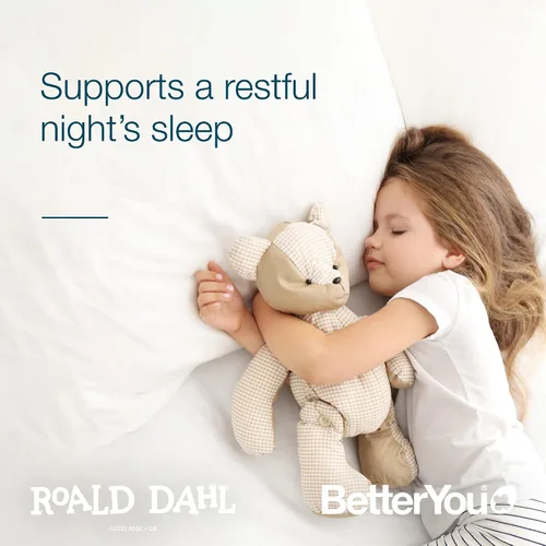 Vista 4 de BetterYou Loción corporal de magnesio para dormir - Loción corporal relajante para niños - Crema de magnesio con lavanda y manzanilla - Para niños