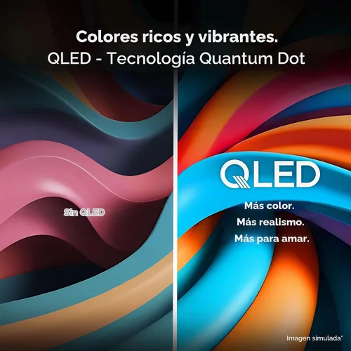 Vista 6 de TCL 50" R7D 4K QLED Roku TV (50R7D)