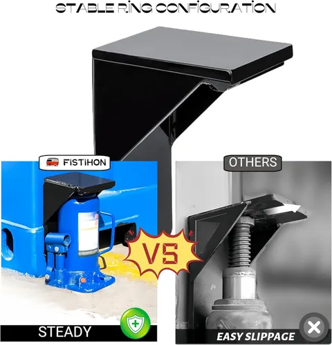 Vista 2 de Contenedor Jack Lug con limitador, nivelador de acero para contenedores de envío Limiter Stops Slips. Carbon Steel, 74k Lbs Tensile. Easy Install
