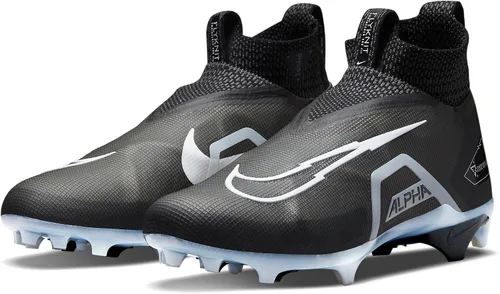 Vista 5 de Nike Alpha Menace Elite 3 BlancoGris PartículaAmarillo OptiNegro Botas de fútbol para hombre.