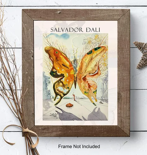 Vista 8 de Salvador Dali - Arte de pared y decoración impresa, arte de pared de galería, póster de museo, obra de arte surrealismo moderno, impresión