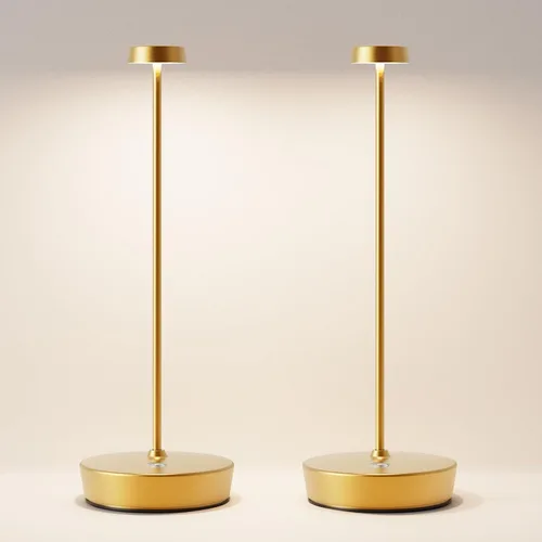 Vista 13 de Paquete de 2 lámparas de mesa LED inalámbricas, luz de mesa recargable, lámpara de mesa regulable de 3 colores, luz de mesa portátil