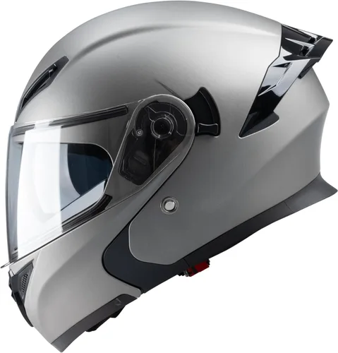 Vista 16 de Casco integral para hombres y mujeres adultos con protector solar ahumado