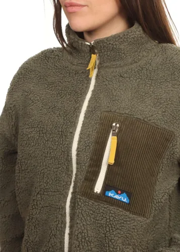 Vista 5 de KAVU Pearsoll Sudadera de forro polar, chaqueta Sherpa con cremallera