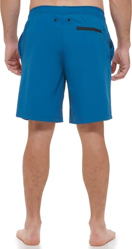 Vista 3 de Calvin Klein Men's Standard Quick Dry Logo Bermuda Swim Trunk