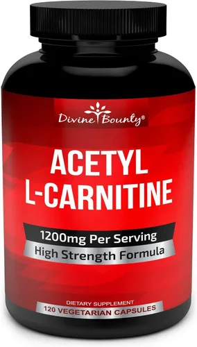 Vista 2 de Divine Bounty Paquete complejo de acetil L-carnitina y berberina