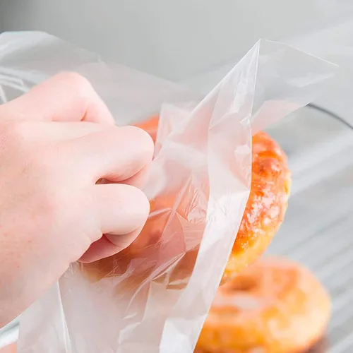 Vista 8 de Hojas de plástico transparente APQ, 12 x 10.75 pulgadas. Paquete de 10,000 envolturas para sándwiches