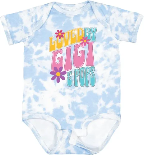 Vista 15 de inktastic Gigi and Pops Love Me - Body de bebé para nieta