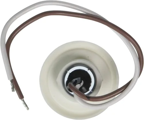 Vista 2 de Innovative Lighting 011-5540-7 White Led Clear Lens Bulkhead Shortie con ojal blanco