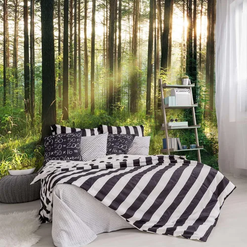 Vista 11 de Papel tapiz de tela de techo con nubes doradas, para sala de estar, dormitorio, baño, moderno, para niños y niñas, habitación de niños, mural grande