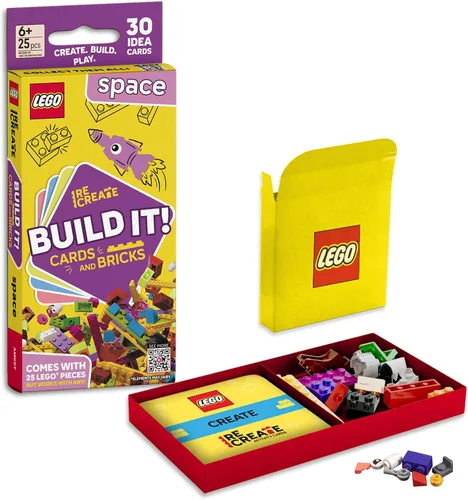 Vista 12 de Lego Recreate - Tarjetas de actividades - Animales Juego de construcción creativa con más de 30 tarjetas de actividades y 25 elementos Lego A