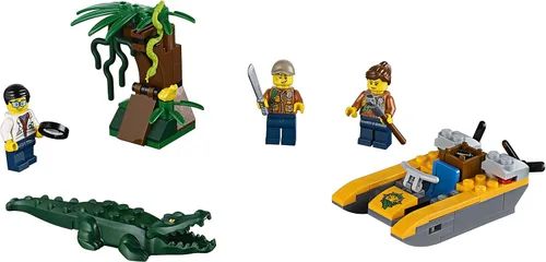 Vista 4 de LEGO City Jungle Explorers Jungle Starter Set 60157 Kit de construcción (88 piezas)
