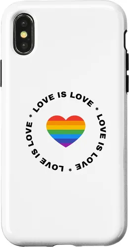 Vista 4 de iPhone 15 LGBTQ Community Lesbian Gay Bi Trans Love Is Love Culture Case