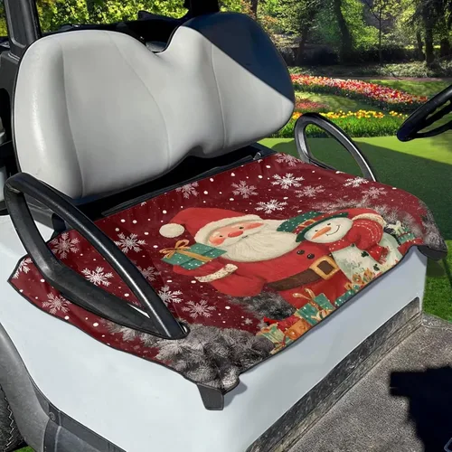 Vista 22 de Fundas de asiento de carrito de golf, toalla de manta de asiento de carrito de golf, cubierta de asiento de carrito de golf para asientos de 2