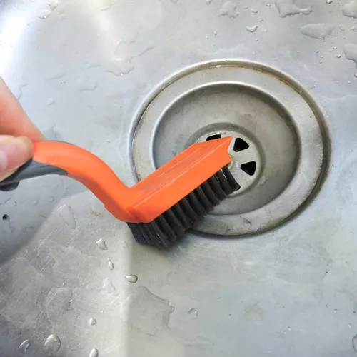 Vista 6 de MAXMAN Juego de 3 cepillos de alambre de latón/acero inoxidable/nailon para limpiar cerdas de óxido con mango curvado de goma, utilizado