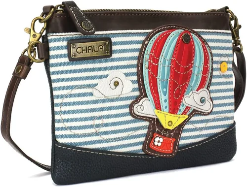Vista 58 de CHALA Mini bandolera/bolso con correa convertible elegante, compacto, versátil