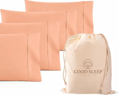 Vista 9 de Juego de 2 fundas de almohada estándar de 1000 hilos, 100% algodón egipcio, fundas de almohada 01. blanco