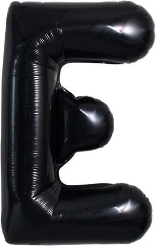 Vista 46 de TONIFUL Globos grandes de helio de letras B negras grandes de 40 pulgadas, globos de aluminio Mylar para decoración de suministros de fiesta