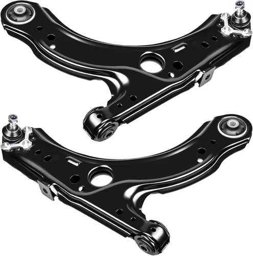 Vista 11 de TUCAREST K621949 K621950 (Par) Brazo de Control Inferior Delantero y Conjunto de Junta Esférica Compatible con VW Jetta 2011-2018 con Sedán de 4