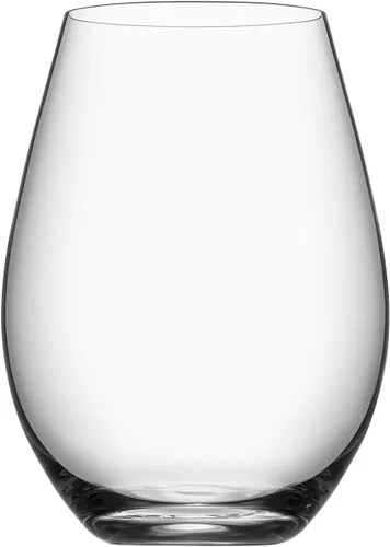Vista 3 de Orrefors Más Copa de vino sin tallo, juego de 4