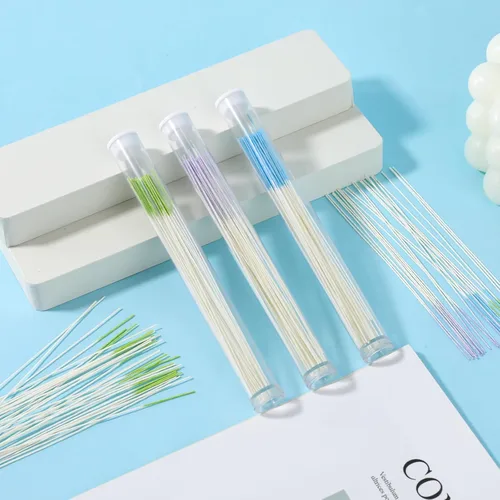 Vista 3 de Kit de 180 piezas para el cuidado de las orejas, aretes desechables, limpiador de agujeros, herramienta de limpieza de perforación de oído, línea