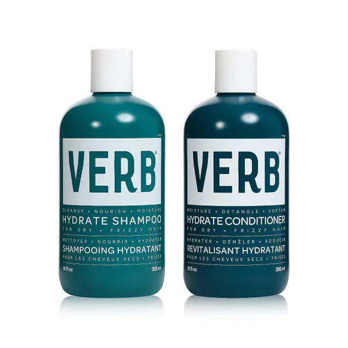 Vista 9 de VERB Champú hidratante + acondicionador Duo - Limpia + nutre el cabello seco + encrespado para suavizar + reducir el encrespamiento - Ámbar + aroma