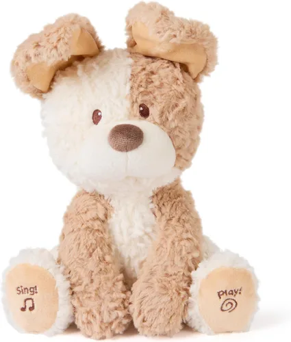 Vista 11 de GUND Baby Alora The Unicorn - Juguete sensorial animado de peluche, canta canción ABC y 123 canciones contando, rosa, 11 pulgadas