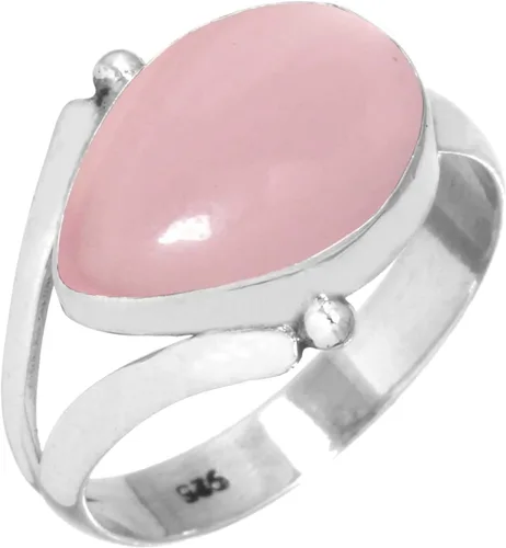 Vista 18 de Lapislázuli, cornalina, cristal, granate, pera, anillo hecho a mano de plata de ley 925, joyería de piedras naturales boho para mujer Cuarzo granate.