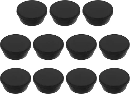 Vista 18 de MECCANIXITY - Tapones de silicona en forma de T (26mm, 1 pulgada de diámetro), color negro