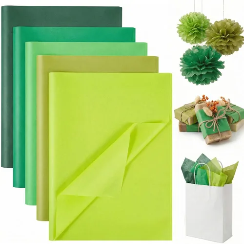 Vista 24 de Koogel 330 hojas de papel de seda, papel de seda multicolor de 14 x 10 pulgadas para bolsas de regalo, vacaciones, cumpleaños, manualidades
