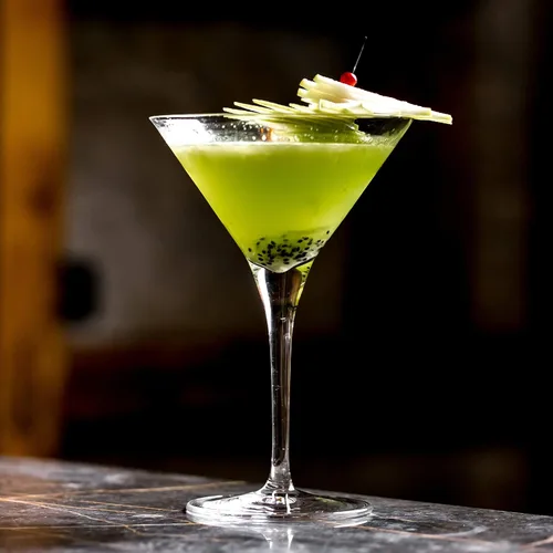 Vista 5 de Copas de Martini de Cristal 9 Onzas Juego de 4 Con Caja de Regalo Premium Fuertes, Claras y Sin Plomo para Bar Martini