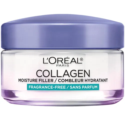 Vista 11 de L'Oreal Paris Hidratante facial diario de colágeno, crema facial antienvejecimiento para reducir las arrugas y proporcionar una hidratación intensa