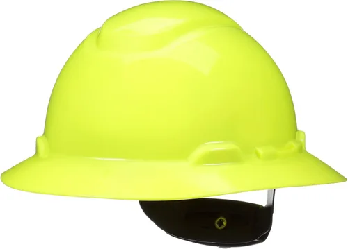 Vista 11 de 3M Hard Hat SecureFit H-800 Series Casco de seguridad estilo ala completa con sensor Uvicator, suspensión de trinquete de difusión de presión de 4