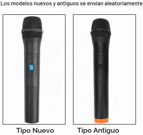 Vista 7 de Tangxi Micrófono VHF, altavoz universal de micrófono de karaoke de mano, más de 110 DB, sistema de micrófono inalámbrico para interiores