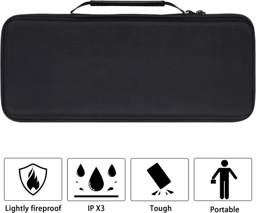 Vista 6 de co2CREA Estuche de viaje duro de repuesto para Hercules DJ DJControl Starlight Pocket DJ Controller