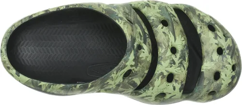 Vista 9 de KEEN Yogui Arts - Pantuflas para hombre, verde (camo green)