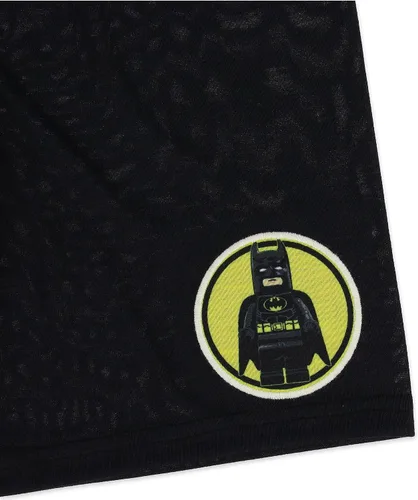 Vista 5 de LEGO Batman Movie - Conjunto de pijama de 2 piezas para niños, camiseta de manga corta con parte inferior de pierna corta, 100% poliéster, pijama