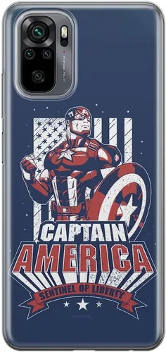 Vista 15 de ERT GROUP Funda para Xiaomi REDMI Note 10/10S Original y Oficialmente Licenciada Marvel Patrón Capitán América 002 adaptado de manera óptima a