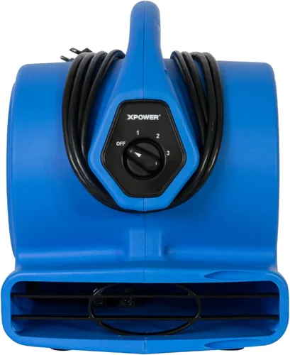 Vista 5 de XPOWER P-150N - Ventilador difusor de aroma con aroma aromático Freshen Air Mover + ionizador para aromatización, enfriamiento, ventilación y secado