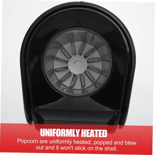Vista 5 de Popcorn Popper para el hogar 110v máquina automática de palomitas de maíz pequeña cubierta de seguridad blanca