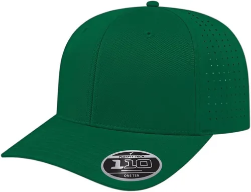 Vista 62 de Cap America i8533 Flexfit 110 Gorra Snapback Perforada de Rendimiento de Perfil Medio de 6 Paneles con Protección UV y Snapback Ajustable