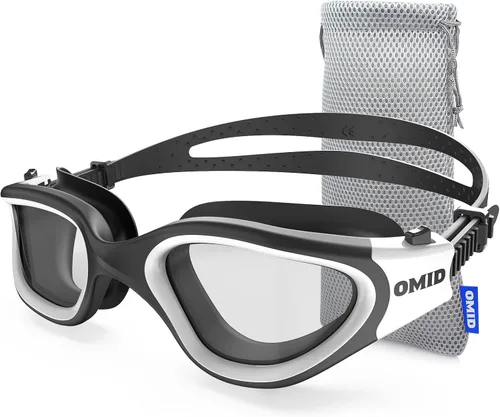 Vista 13 de OMID - Gafas de natación polarizadas P2, gafas antivaho para natación para hombres y mujeres adultas