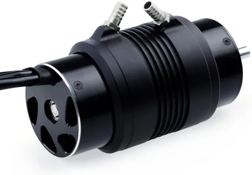 Vista 11 de Surpass Hobby 2968 3800KV Motor sin escobillas Diseño de 4 polos con chaqueta de refrigeración por agua para barco RC (3800KV)
