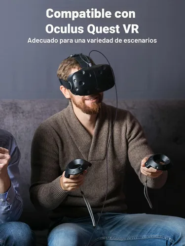 Vista 7 de UGREEN Cable USB a USB C 3.0 Cable USB C 3.0 de transferencia de datos de 5 Gbps tipo C, cable trenzado de nailon de carga rápida para Android
