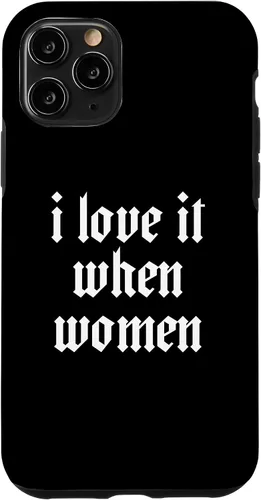 Vista 29 de iPhone 16 Lesbianas Divertido BI Mínimo para Lesbianas Orgullo Gay Me encanta cuando el caso